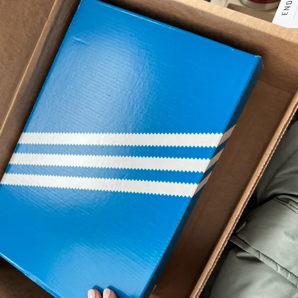 Adidas Spezial Green and Gum Sneakers - Picture 2 of 8